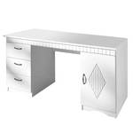 Bureau Amia II Blanc perl