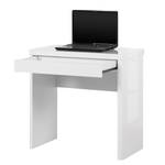 Bureau d'angle Cu-Libre 80 Blanc brillant - Blanc brillant