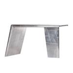 Schreibtisch Gatwick Aluminium - Silber