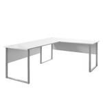 Bureau d'angle Tux Gris clair