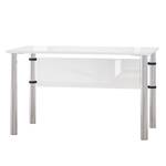 Bureau KSW Blanc alpin brillant - Gris brillant sablé