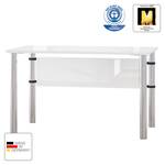 Bureau KSW Blanc alpin brillant - Gris brillant sablé