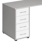 Bureau Magic VII platinagrijs/wit