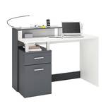 Schreibtisch Marseille Weiß / Grau