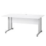 Bureau Merit II alpinewit - Breedte: 160 cm