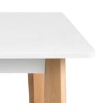 Bureau Raven Bouleau massif/Blanc