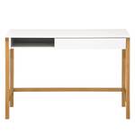 Bureau Southend eikenhout/wit - Wit/eikenhout