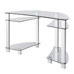 Schreibtisch SR C 230 Glas / Metall - Silber