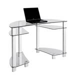 Bureau SR C 230 glas/metaal - zilverkleurig