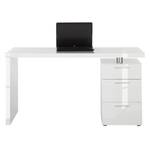 Bureau Teshie Blanc brillant - Blanc brillant