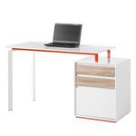 Bureau Uyu wit/essenhout