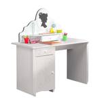 Bureau Alice (avec support) Blanc verni