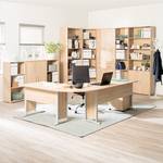 Scrivania componibile Office Line 4 pezzi - Effetto quercia Sonoma