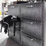 Ladekast Workbase I industrial print look/grafietkleurig