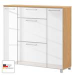 Schoenenklepkast Alavere III Wit/bianco Eikenboom