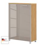 Schoenenkast Alavere II Taupe/Bianco Eikenboom