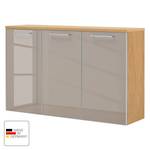 Schoenenkast Alavere VI Taupe/Bianco Eikenboom