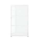 Armoire à chaussures Daytona Blanc brillant - Hauteur : 120 cm