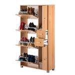 Schuhschrank Pisa II Kernbuche Dekor