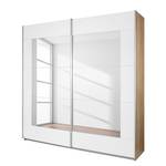 Armoire à portes coulissantes Alegro Imitation chêne de San Remo / Blanc alpin - Largeur : 181 cm