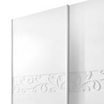 Armoire à portes coulissantes Ambrosia Blanc brillant - 240 x 210 cm - 2 porte