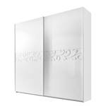 Armoire à portes coulissantes Ambrosia Blanc brillant - 240 x 240 cm - 2 porte