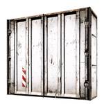 Armoire à portes coulissantes Yorkton Blanc - Largeur : 250 cm