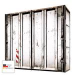 Armoire à portes coulissantes Yorkton Blanc - Largeur : 250 cm