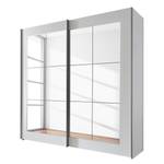 Armoire à Â portes coulissantes Dassow Blanc - Largeur : 202 cm - 2 porte