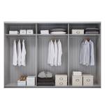 Armoire à Â portes coulissantes Dassow Blanc - Largeur : 301 cm - 3 portes