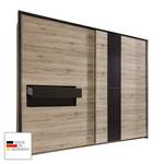 Schuifdeurkast Diva San Remo eikenhouten look - Breedte: 250 cm - 2 - Met passe-partout lijst