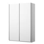 Armoire à portes coulissantes KiYDOO I Blanc alpin - 136 x 197 cm - Confort