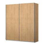 Armoire à portes coulissantes KiYDOO I Imitation chêne de Riviera - 181 x 210 cm - Confort