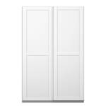 Armoire KiYDOO Landhaus I Blanc alpin - 136 x 197 cm - 2 porte - Basic