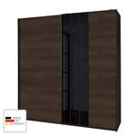 Schwebetürenschrank Köln Braun - Holzwerkstoff - 180 x 198 x 64 cm