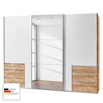 Schwebetürenschrank level 36A Beige - Weiß - Holzwerkstoff - 300 x 236 x 58 cm