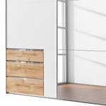 Schwebetürenschrank level 36A Beige - Weiß - Holzwerkstoff - 300 x 236 x 58 cm