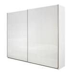 Armoire à portes coulissantes Lorca Blanc alpin / Blanc brillant - Largeur : 181 cm