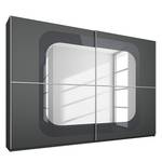 Armoire à portes coulissantes Lumos Graphite / Basalte - 270 x 223 cm
