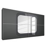 Armoire à portes coulissantes Lumos Graphite / Basalte - 359 x 236 cm
