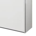 Schwebetürenschrank Struge III Alpinweiß - Breite x Höhe: 270 x 236 cm - 2-türig