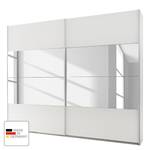 Armoire à portes coulissantes Quadra Blanc alpin - 226 x 230 cm