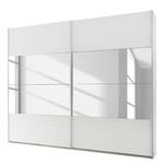 Armoire à portes coulissantes Quadra Blanc alpin - 226 x 230 cm