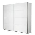 Armoire à portes coulissantes Quadra II Blanc alpin - 181 x 210 cm