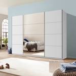 Armoire à portes coulissantes Quadra Avec miroir Blanc alpin 315 x 230 cm - 315 x 230 cm