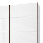 Schwebetürenschrank SKØP Hochglanz Alpinweiß - 270 x 236 cm