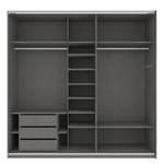 Schwebetürenschrank SKØP 225 x 222 cm - 2 Türen - Comfort