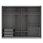 Schwebetuerenschrank SKØP Alpinweiß - 270 x 222 cm - 2 Türen - Comfort