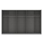 Schwebetürenschrank SKØP Eiche Sonoma Dekor / Hochglanz Weiß - 360 x 236 cm - 3 Türen - Basic