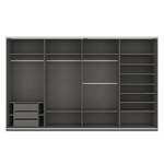 Schwebetürenschrank SKØP 360 x 222 cm - 4 Türen - Classic